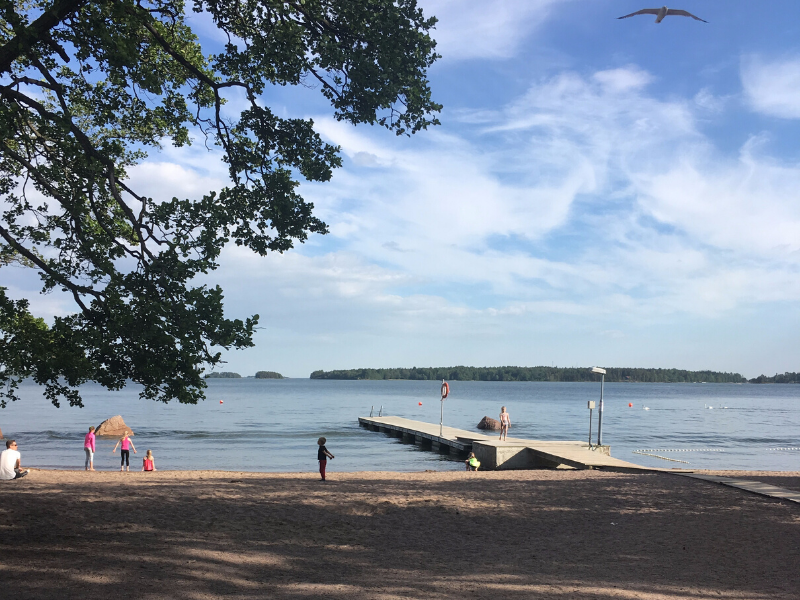 Finlândia, verão finlandês, praia, Espoo, Helsinki, atrações