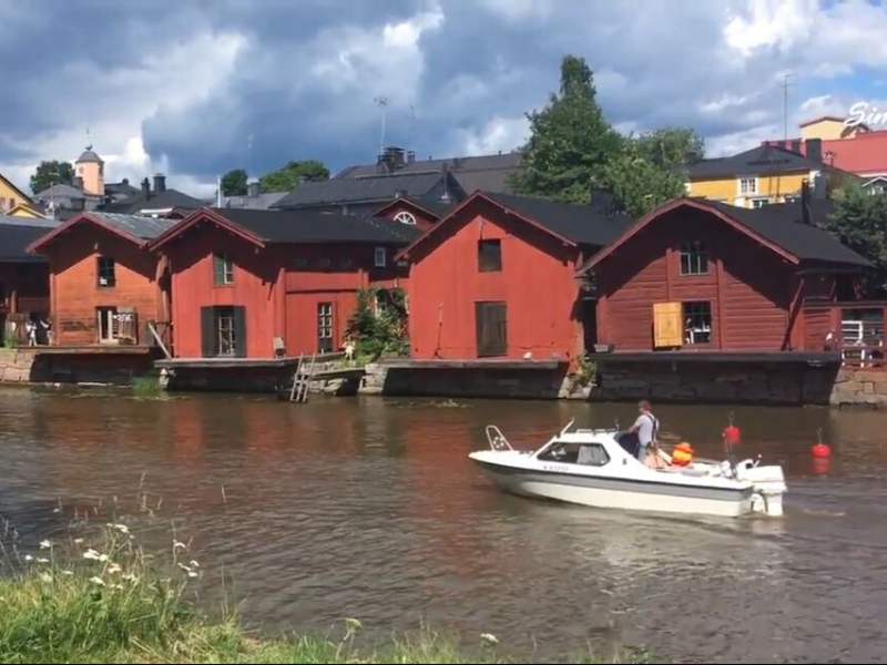 Finlândia, Porvoo, Helsinki, day trip, cidade medieval, bike trip