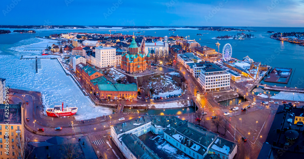 Helsinki vista de cima